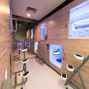  Hotel Cápsula Passgo Digital Airport Bali Indonésia